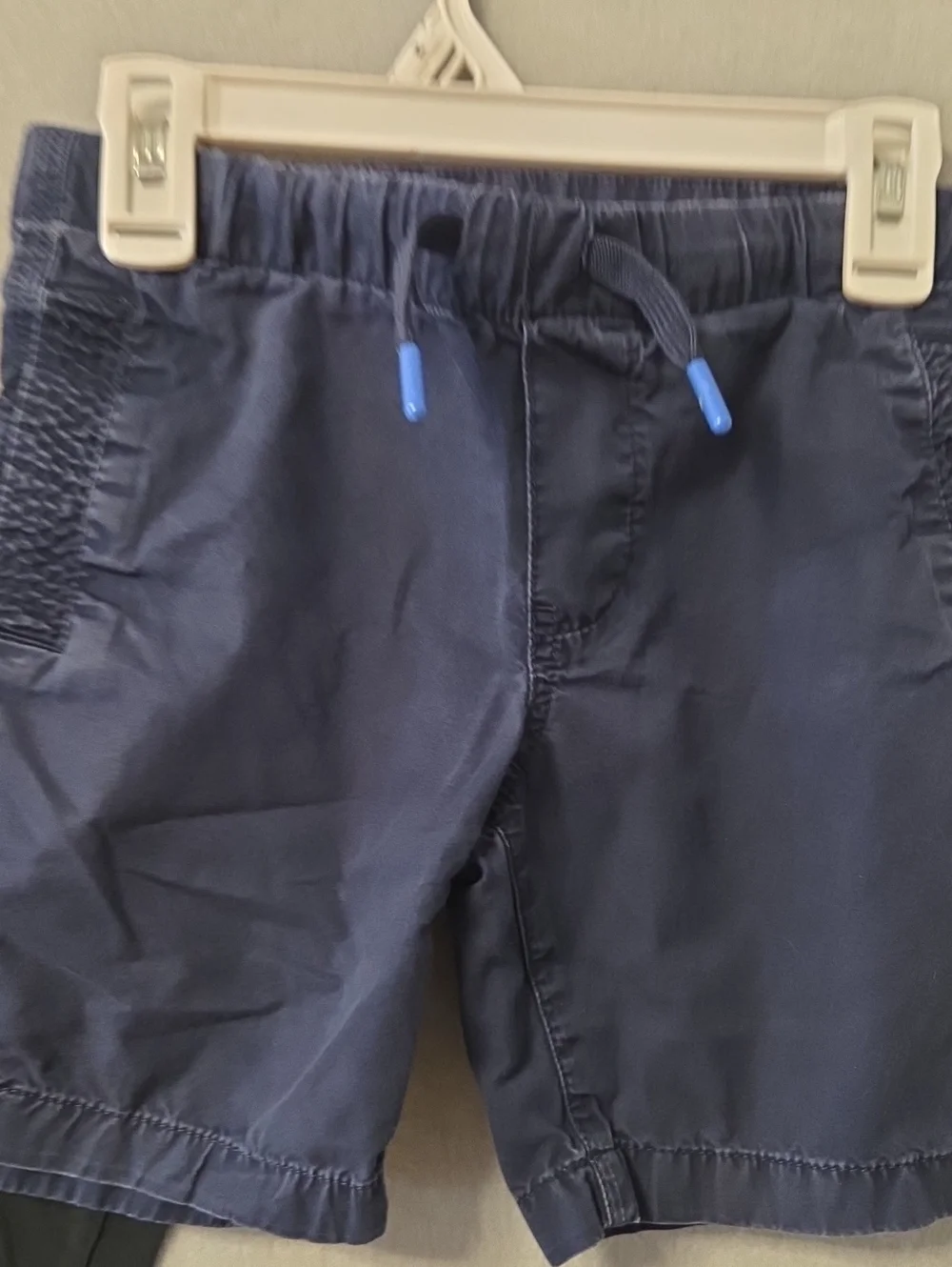 Polo Ralph Lauren Boys Size 5 Set Black Big Pony Long Sleeve Tee & Navy Shorts